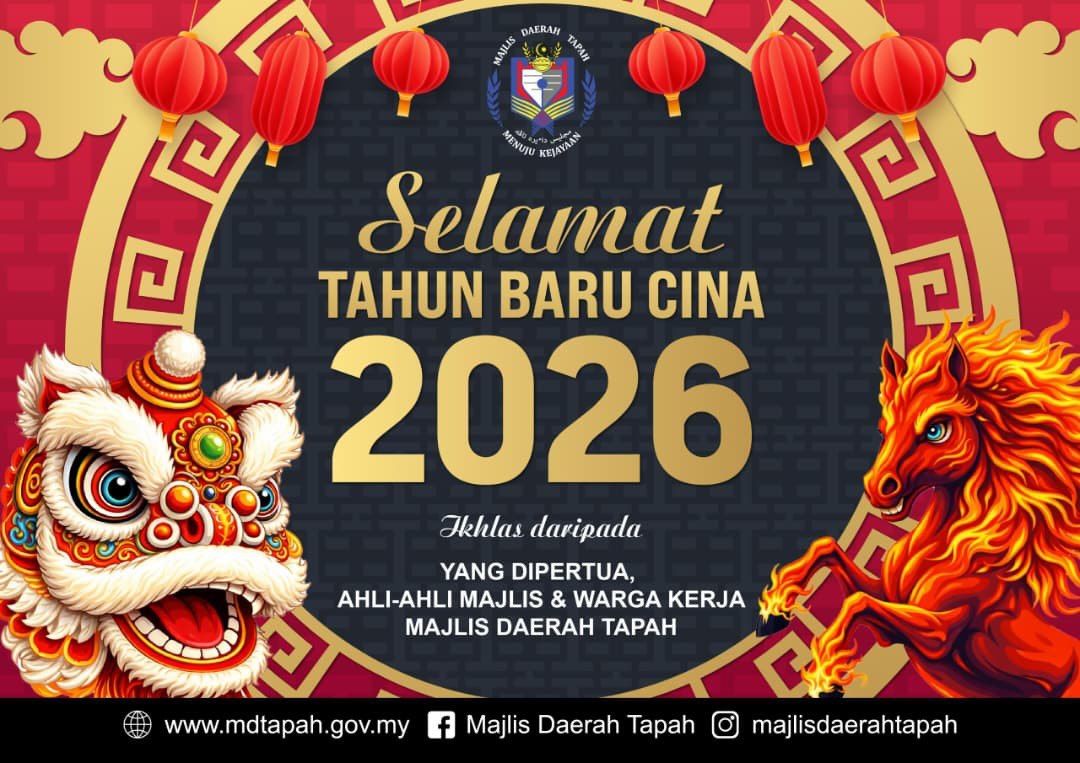 SELAMAT MENYAMBUT TAHUN BARU CINA 2026