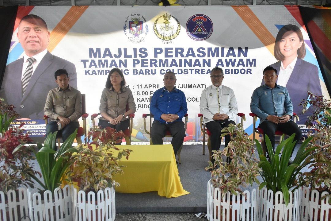 MAJLIS PERASMIAN TAMAN PERMAINAN AWAM KAMPUNG BARU COLDSTREAM, BIDOR